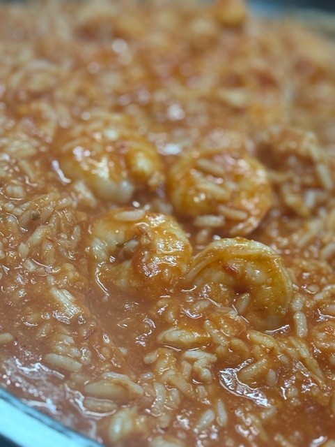 Garlic Prawn Risotto